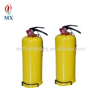 wholesale price sale yellow color cylinder 2kg abc fire extinguisher with iron stand