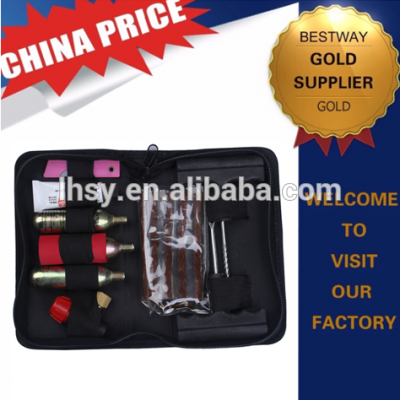 Manufacturer Co2 Tire Repair kit and co2 tire inflator valve for bicycle